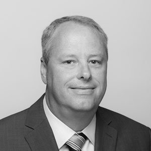 Mark McKinney headshot in black and white